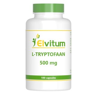 Elvitum Elvitum L-Tryptofaan 100 Vegetarische capsules
