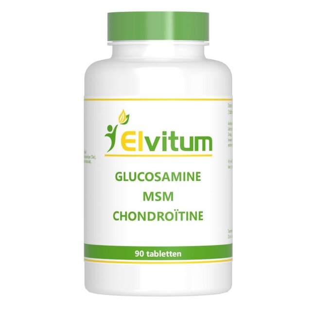 Elvitum Glucosamine MSM chondroitine 90 Tabletten