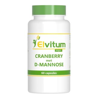 Elvitum Elvitum Cranberry & D-Mannose 60 Vegetarische capsules