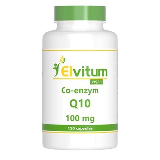 Elvitum Elvitum Co-enzym Q10 100mg 150 Vegetarische capsules