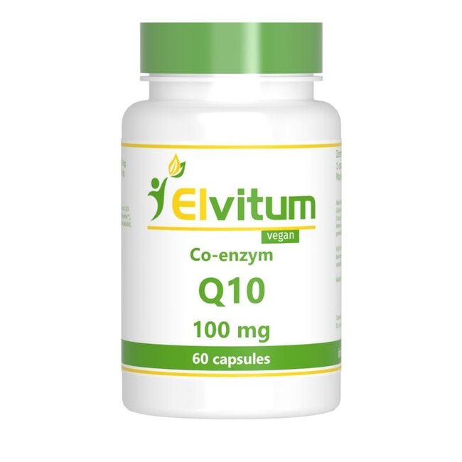 Elvitum Co-enzym Q10 100mg 60 Vegetarische capsules