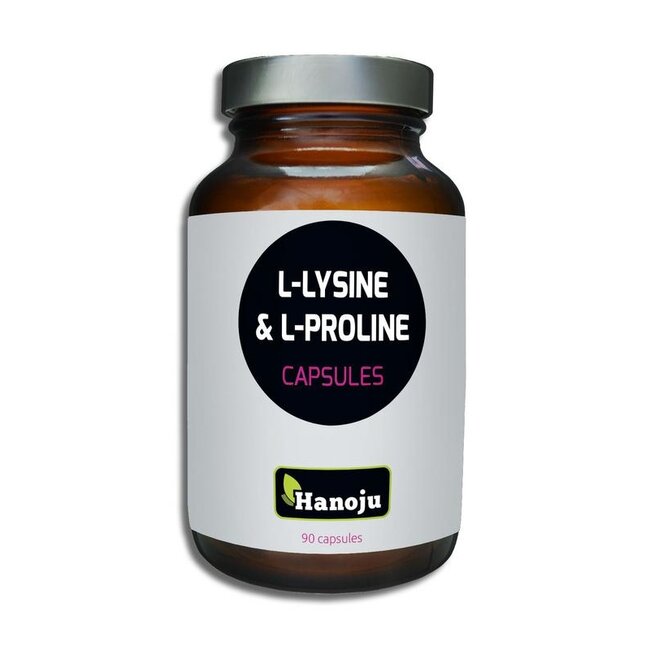 Hanoju L-Lysine & L-Prolin 90 Vegetarische capsules