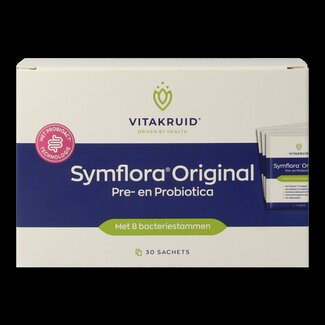 Vitakruid Vitakruid Symflora Original Pre- en Probiotica 8 stammen 30 Sachets