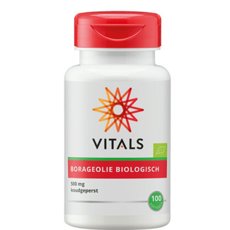 Vitals Vitals Borageolie 500mg bio 100 Softgels