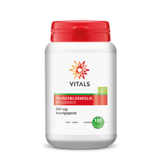 Vitals Vitals Teunisbloemolie 500mg bio 100 Softgels