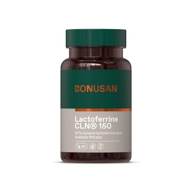 Bonusan Lactoferrine cln 150 60 Vegetarische capsules