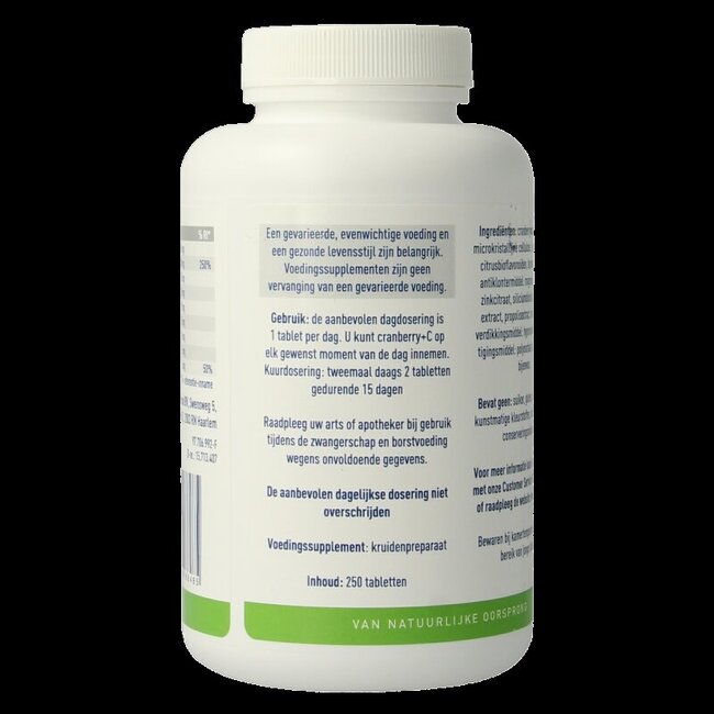 Phital Cranberry + C 250 Comprimés