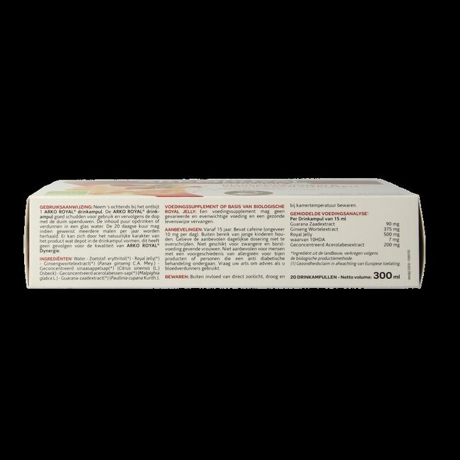Arko Royal Royal Dynergie Bio 20 ampoules