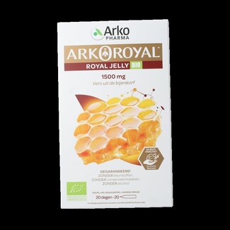 Arko Royal Arko Royal Royal jelly 1500mg bio 20 Ampullen