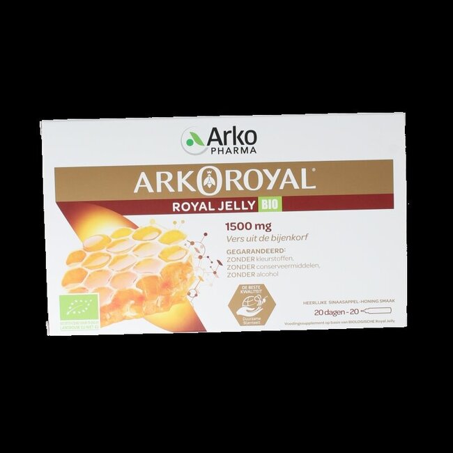 Arko Royal Royal jelly 1500mg bio 20 Ampullen