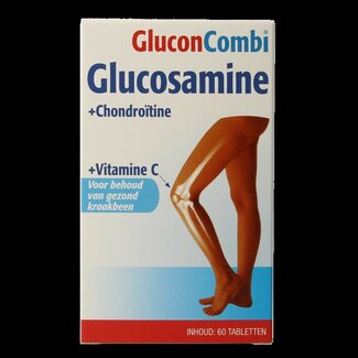 Glucon Combi Glucon Combi Glucosamine & chondroitine vitamine C 60 Tabletten