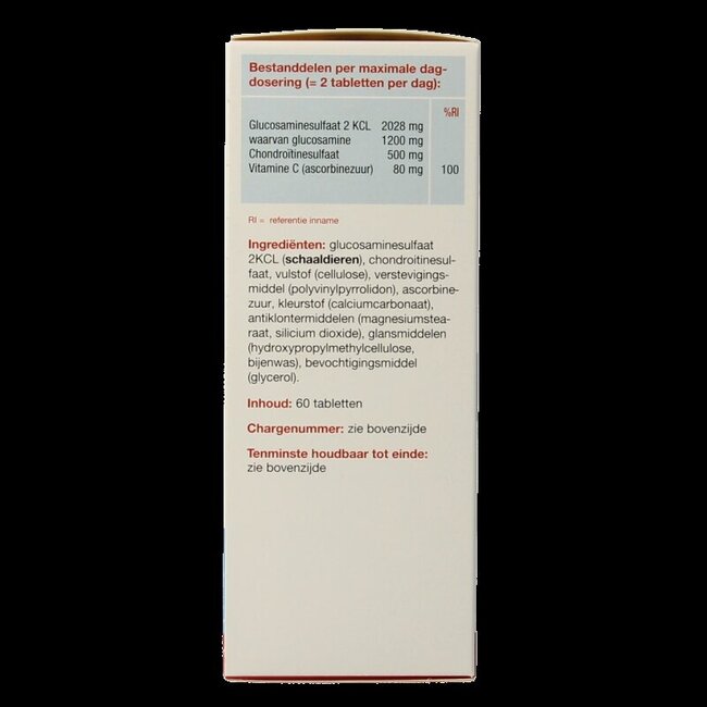 Glucon Combi Glucosamine & chondroitine vitamine C 60 Tabletten