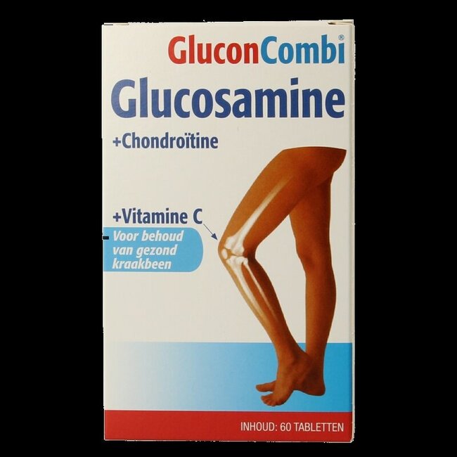 Glucon Combi Glucosamine & chondroitine vitamine C 60 Tabletten