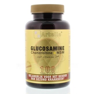 Artelle Artelle Glucosamine chondroïtine MSM 100 comprimés