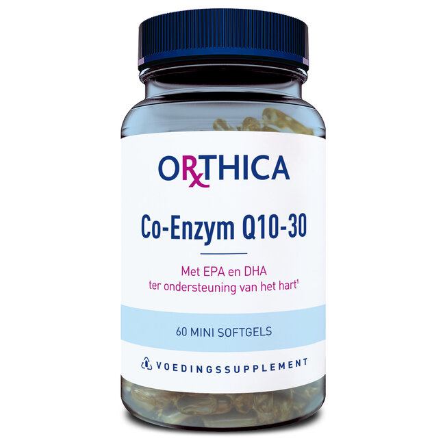 Orthica Co-enzym Q10 30 60 Softgels