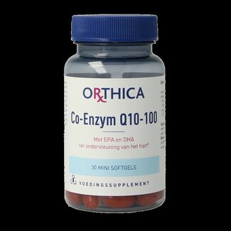 Orthica Orthica Co-enzym Q10 100 30 Softgels