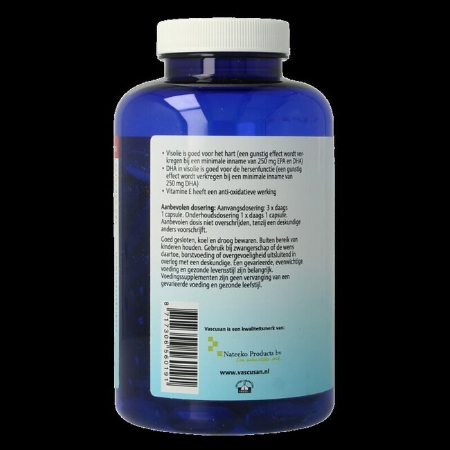 Vascusan Huile de Poisson 1000 180 capsules molles