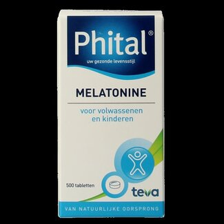 Phital Phital Melatonine 0.1 mg 500 Tabletten