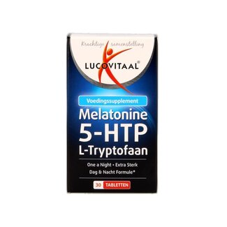 Lucovitaal Lucovitaal Mélatonine L-Tryptophane 0.1mg 30 Comprimés