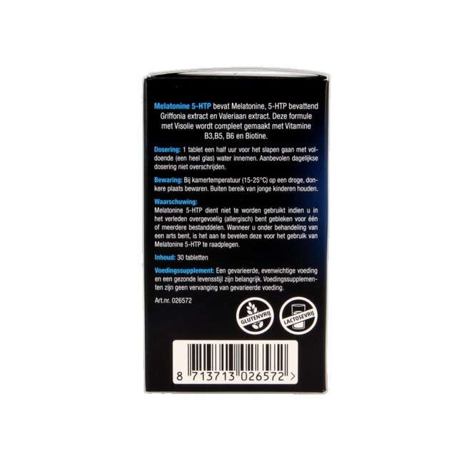 Lucovitaal Mélatonine L-Tryptophane 0.1mg 30 Comprimés