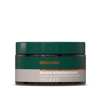 Bonusan Bonusan Betaine anhydraat poeder 125 Gram