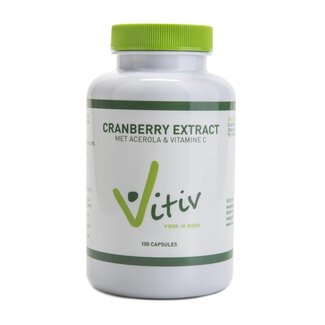 Vitiv Vitiv Cranberry capsules 100 Capsules