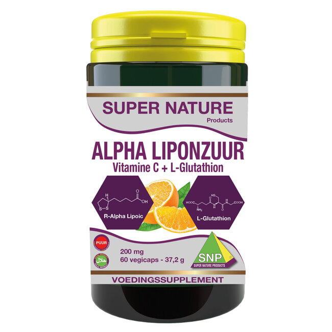SNP Alpha liponzuur 200 mg puur 60 Capsules
