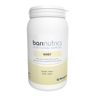 Barinutrics Barinutrics Whey natuur 477 Gram