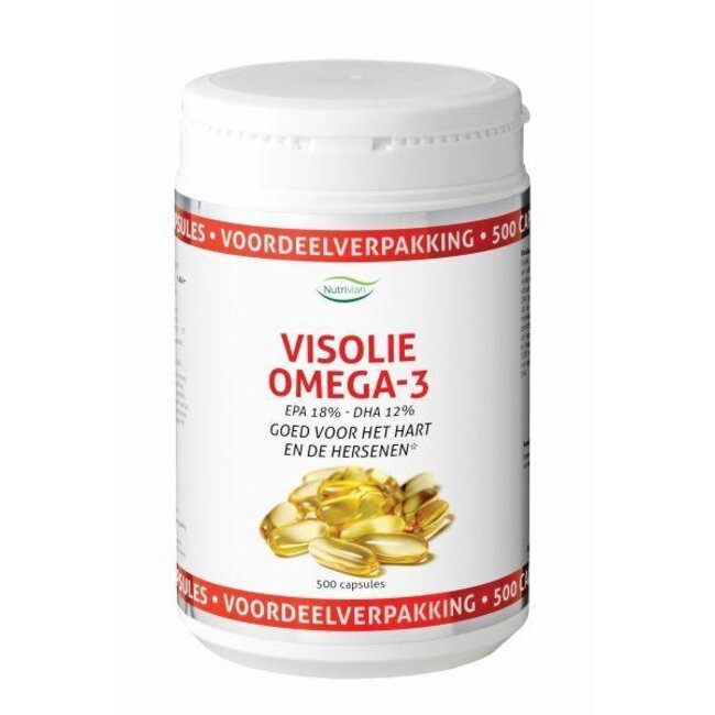 Nutrivian Visolie Omega 3 EPA/DHA 500 Capsules