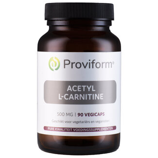 Proviform Proviform Acetyl-L-Carnitine 500mg 90 Vegetarische capsules