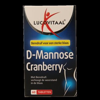 Lucovitaal Lucovitaal D-Mannose Cranberry 60 comprimés