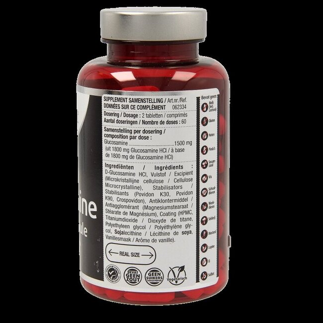 Lucovitaal Glucosamine pure vegan 120 comprimés