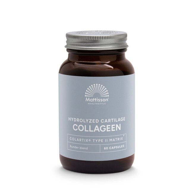 Mattisson Collageen peptan type IIm 60 Vegetarische capsules