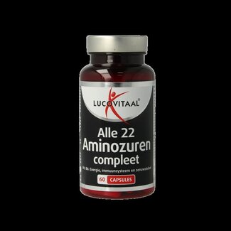 Lucovitaal Lucovitaal Alle 22 aminozuren compleet 60 Capsules