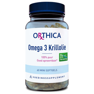 Orthica Orthica Omega 3 krillolie 60 Capsules