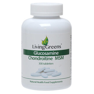 Livinggreens Livinggreens Glucosamine chondroitine MSM 300 Tabletten