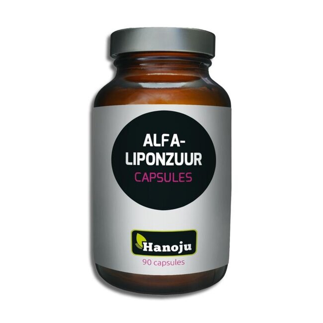 Hanoju Alfa liponzuur 90 Vegetarische capsules