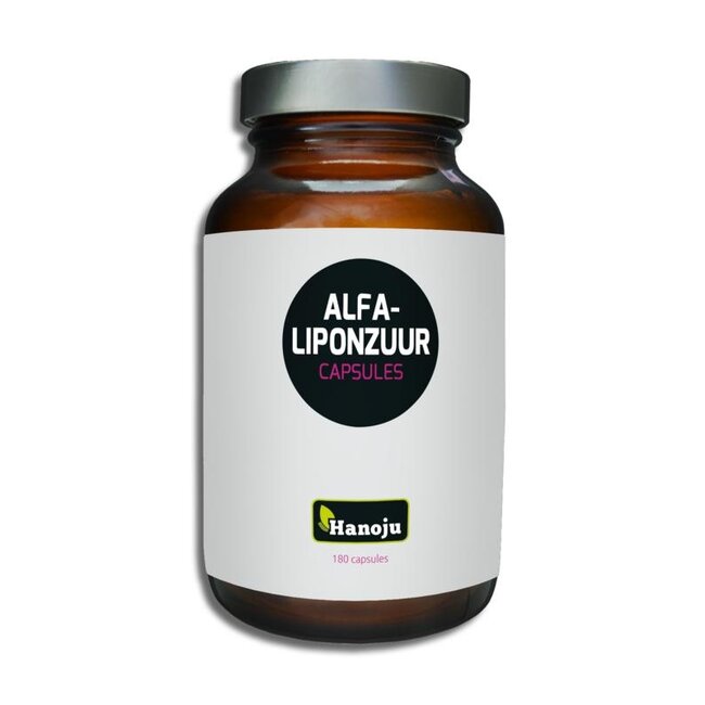 Hanoju Alfa liponzuur 180 Vegetarische capsules