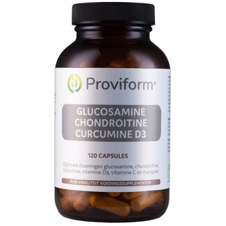 Proviform Proviform Glucosamine chondroitine curcuma D3 120 Capsules