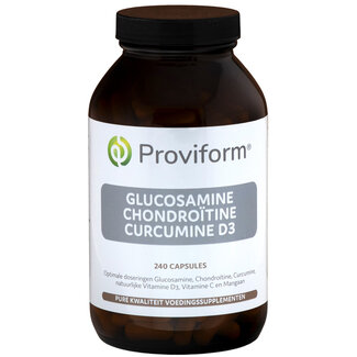 Proviform Proviform Glucosamine chondroitine curcuma D3 240 Capsules