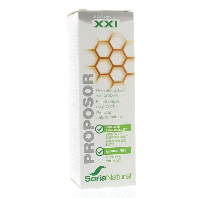 Soria Natural Proposor propolis XXI extract 50 Milliliter