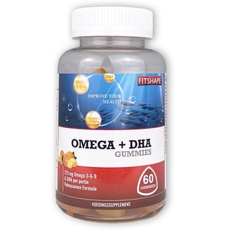 Fitshape Fitshape Omega + DHA 60 Gummies