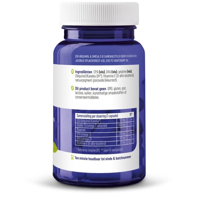 Vitakruid Q10 Ubiquinol 50 mg & Omega 3 450 TG 60 Capsules