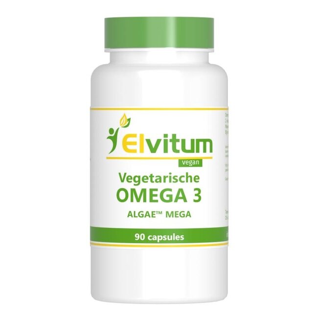 Elvitum Omega 3 vegetarisch 90 Vegetarische capsules