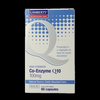 Lamberts Lamberts Co enzym Q10 100mg 60 Capsules