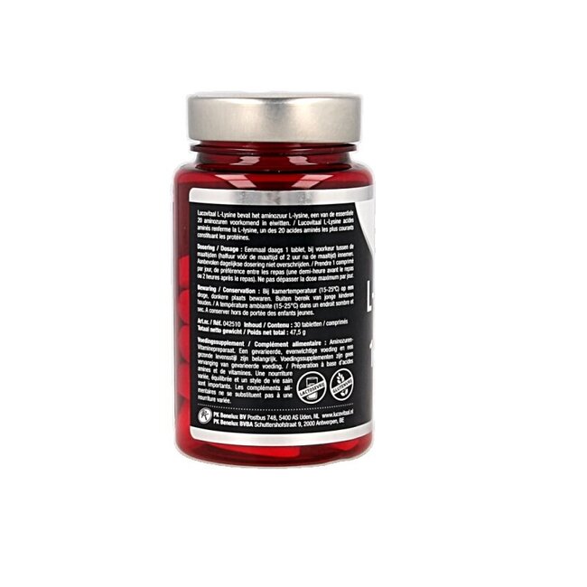 Lucovitaal L-Lysine 1000mg 30 Tabletten