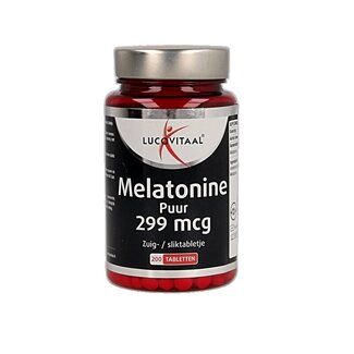 Lucovitaal Lucovitaal Melatonine puur 0.299mg 200 Tabletten