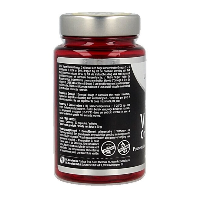 Lucovitaal Visolie omega 3-6 30 Capsules