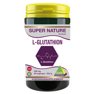SNP SNP L-Glutathion 300mg puur 60 Vegetarische capsules