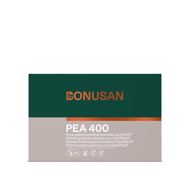 Bonusan PEA 400 90 Vegetarische capsules